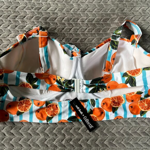 Modcloth x Collectif The Doris Bikini Top Plus size - Picture 2 of 5